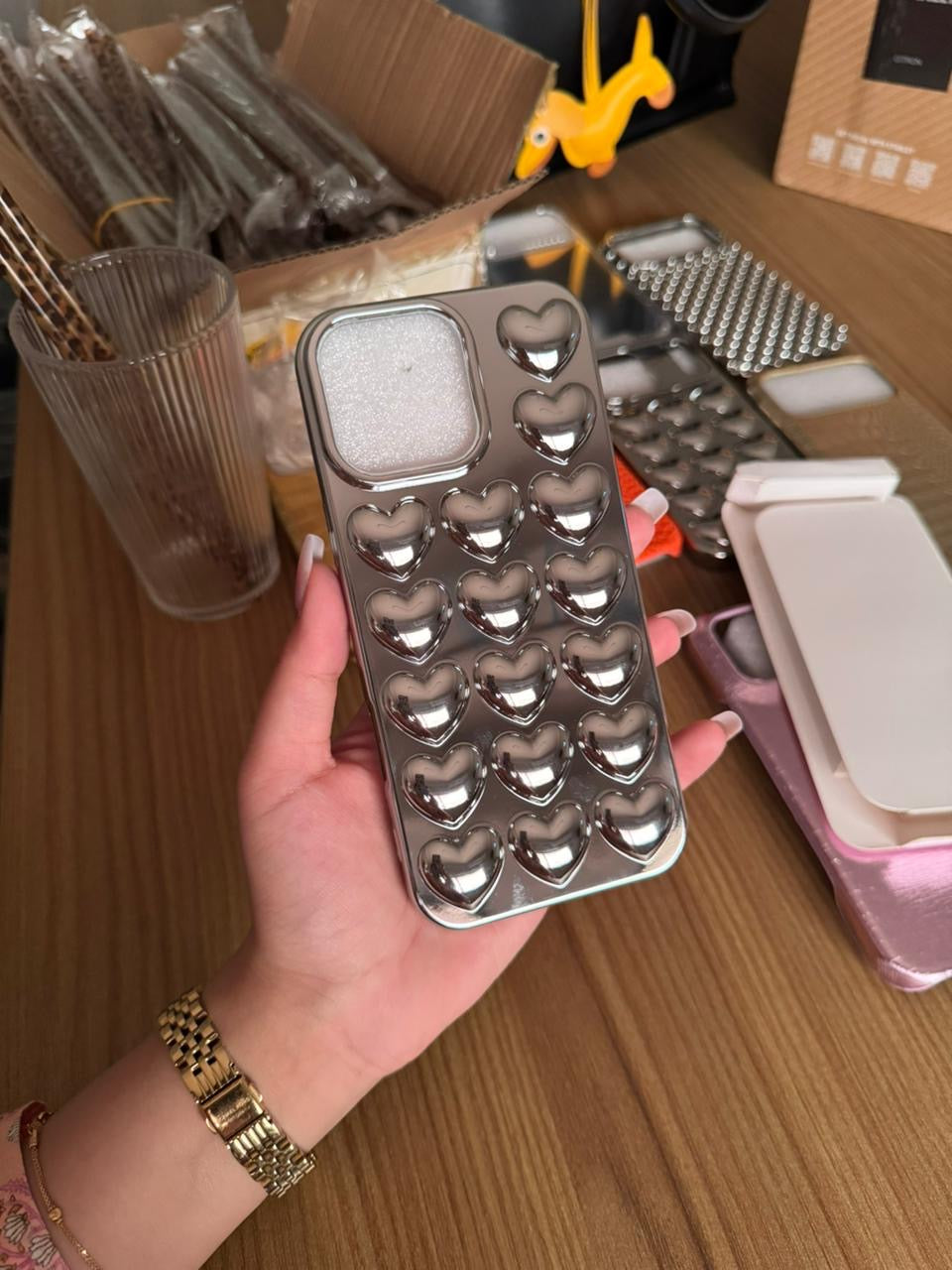 Chrome Heart Phone Case