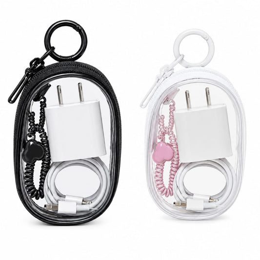 Charger pouches key chain