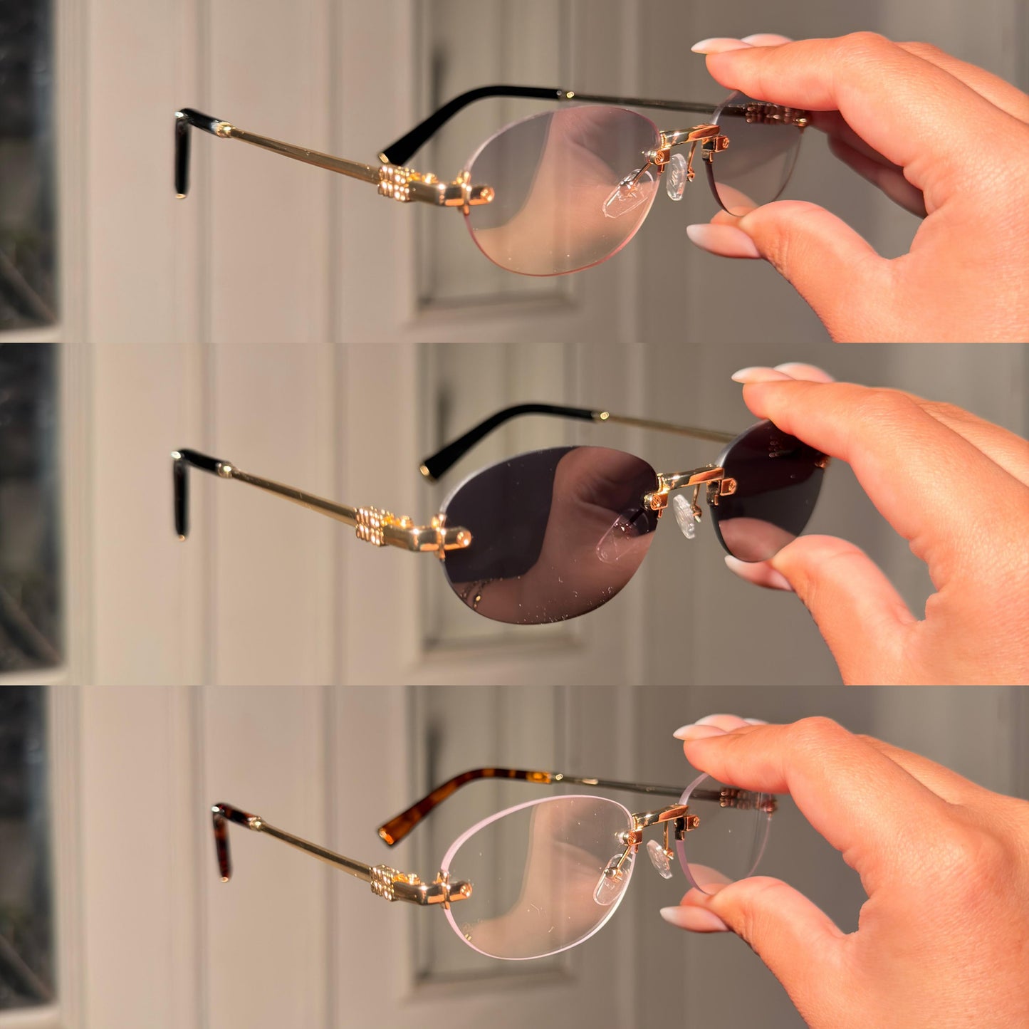 MiuMiu Metal Frame Glasses