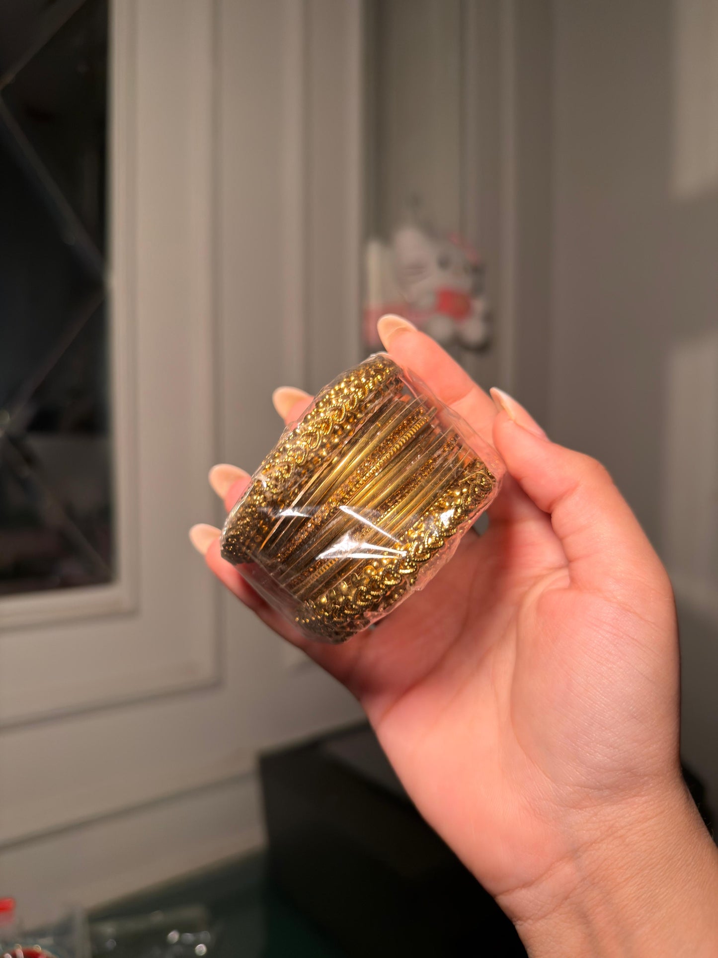 Royal Antique Gold Bangle Set