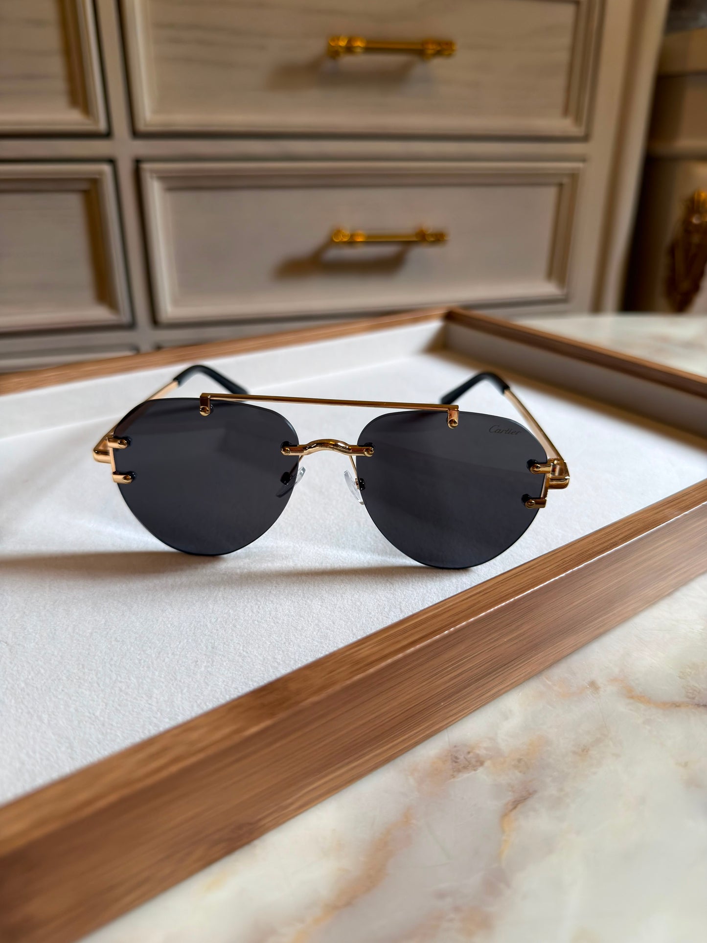 Chanel Black Glasses