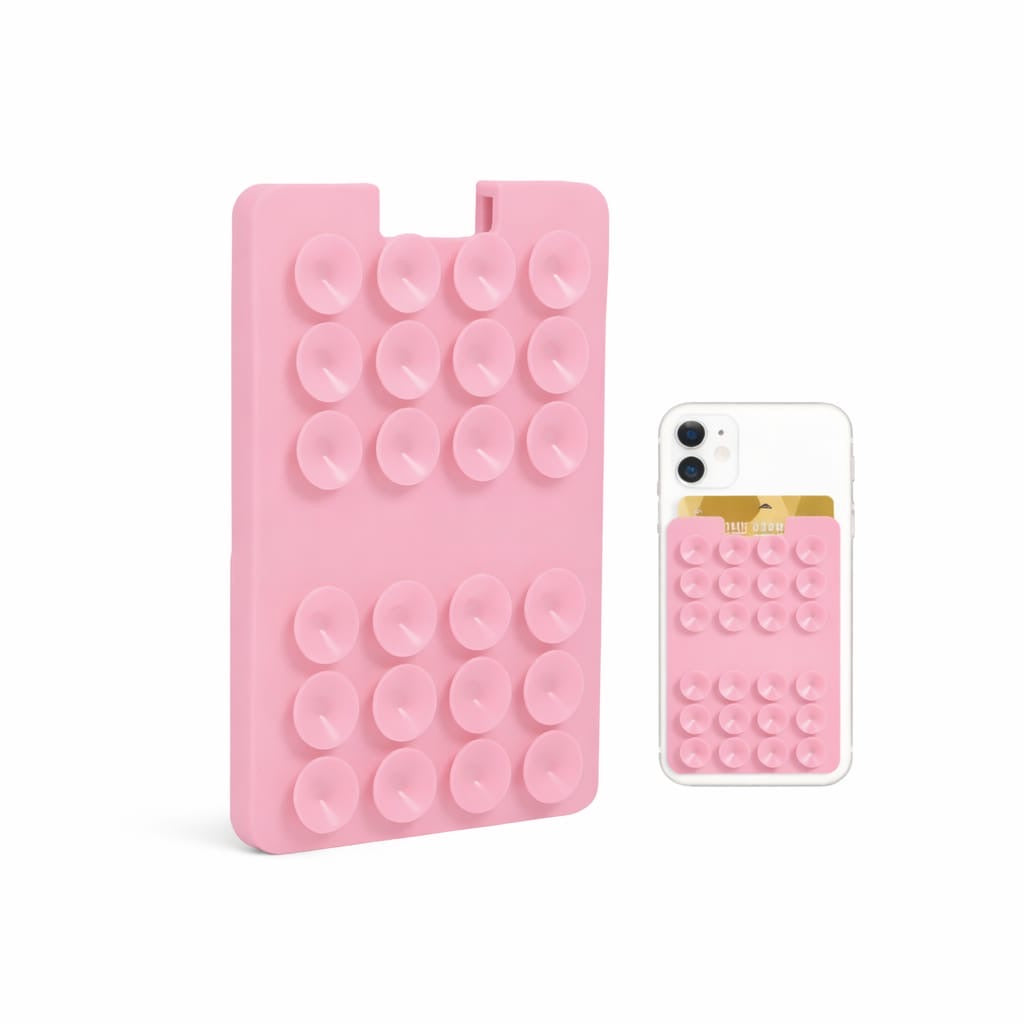 Suction card holder grippy
