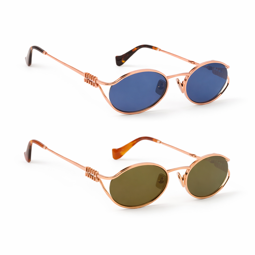Miu Miu Slim Frame Sunglasses