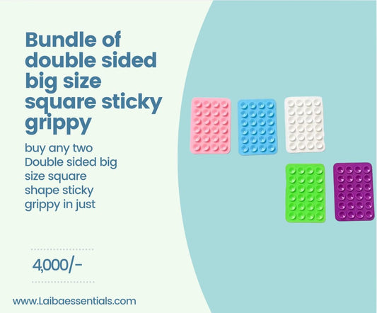 2 Double sided big size sticky grippy bundle 5