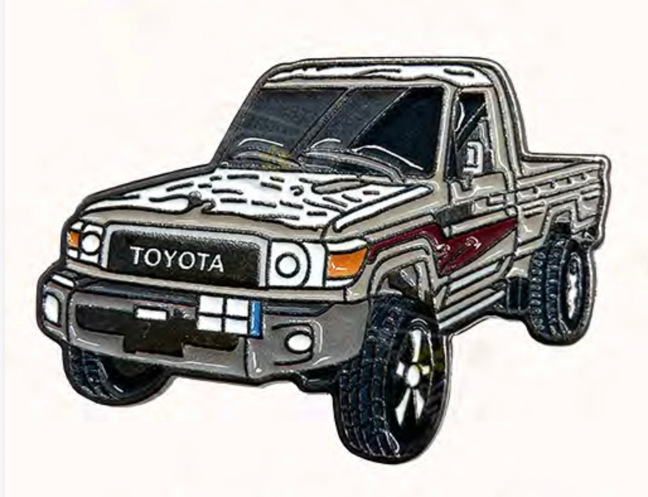 Toyota revo Metal Phone Sticker