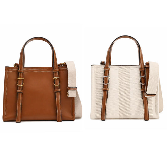 Top stitch canva Zara shopper bag  (own manufactured)