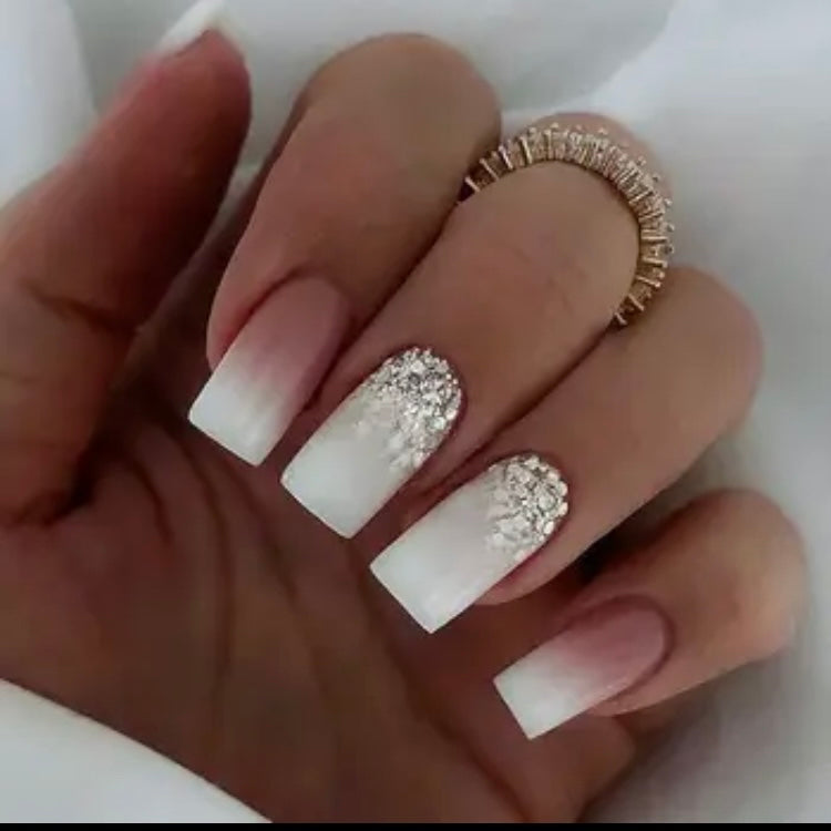 White Snow Nails