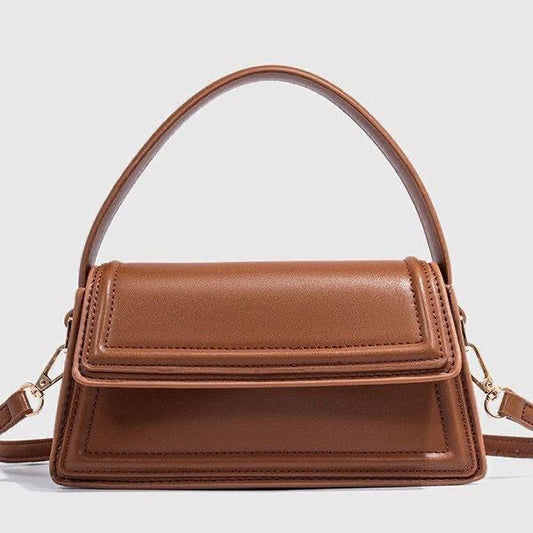 Brown mini city bag (own manufactured) (immediate delivery)
