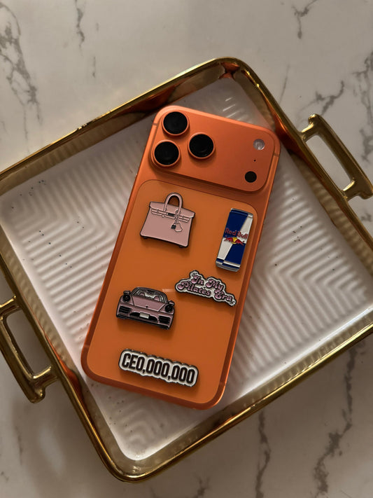 Phone sticker charm pack of 5 bundle 2