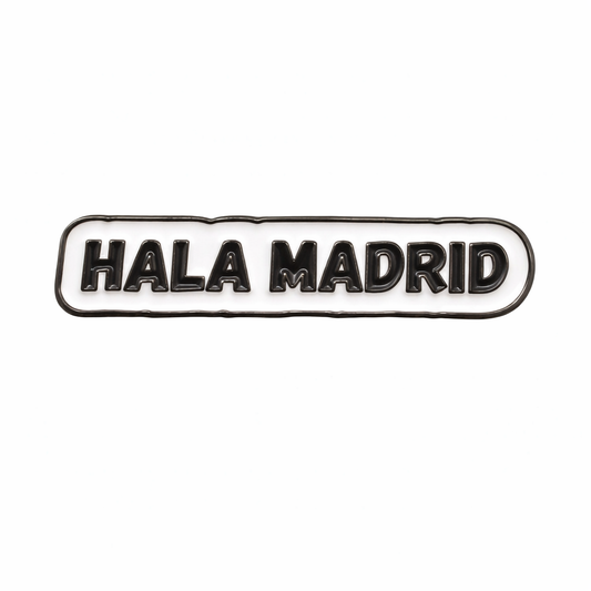 Hala Madrid Football Fan Metal Phone Sticker