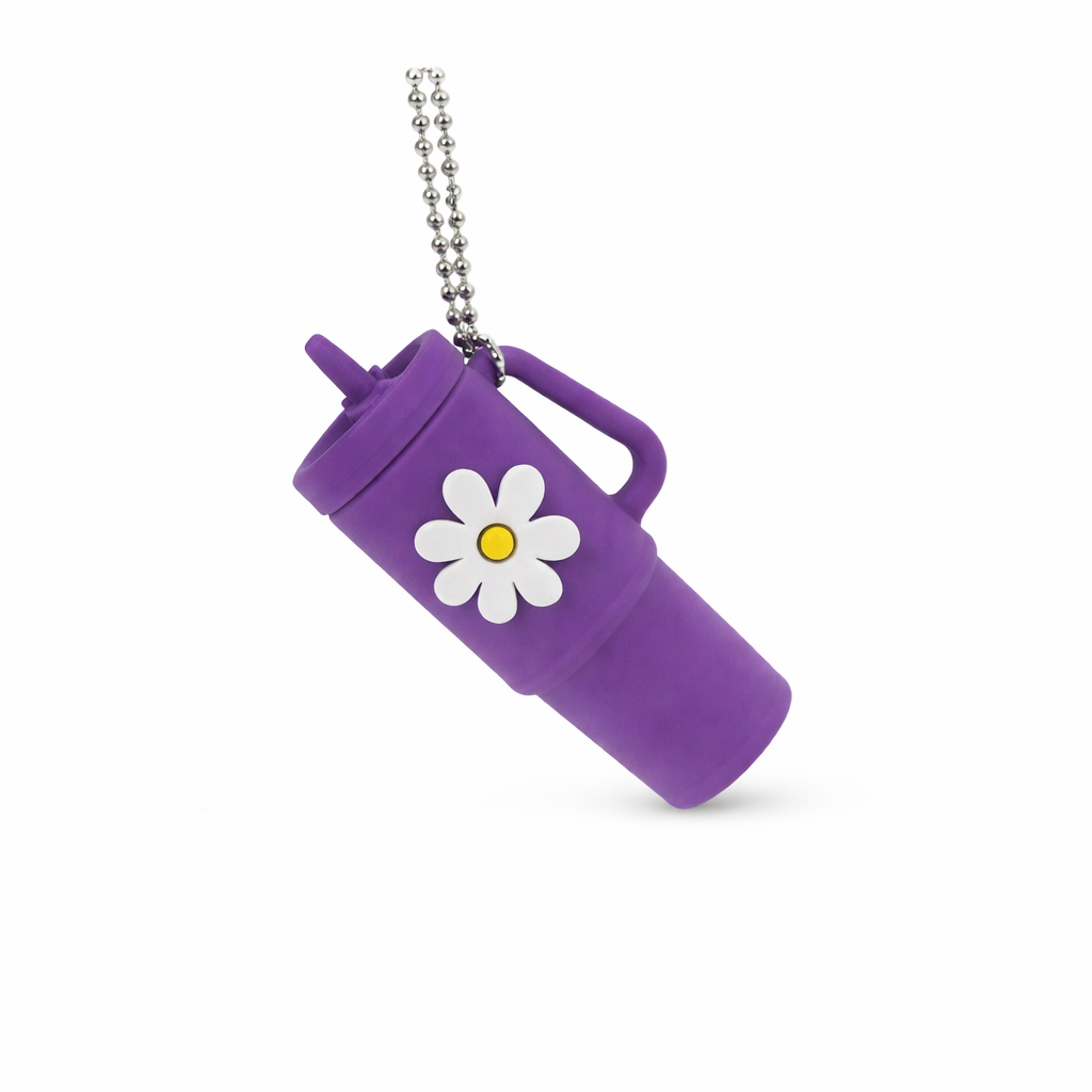 Mini Tumbler Charm Keychain