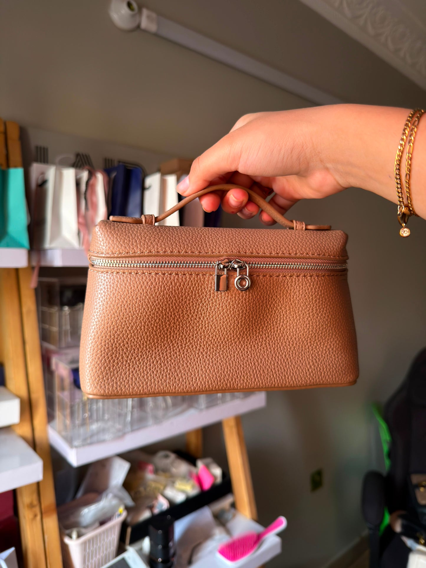 Loro Piana Vanity Case Crossbody Bag
