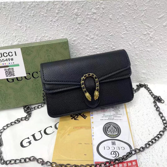 Black Gucci Miguel studded bag