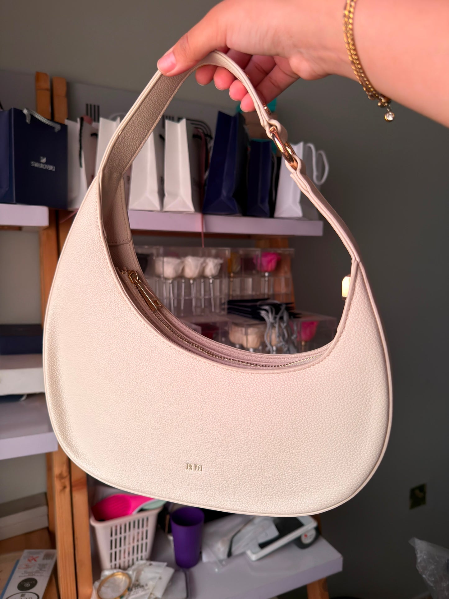 JW PEI Women's Harlee Shoulder Bag without box