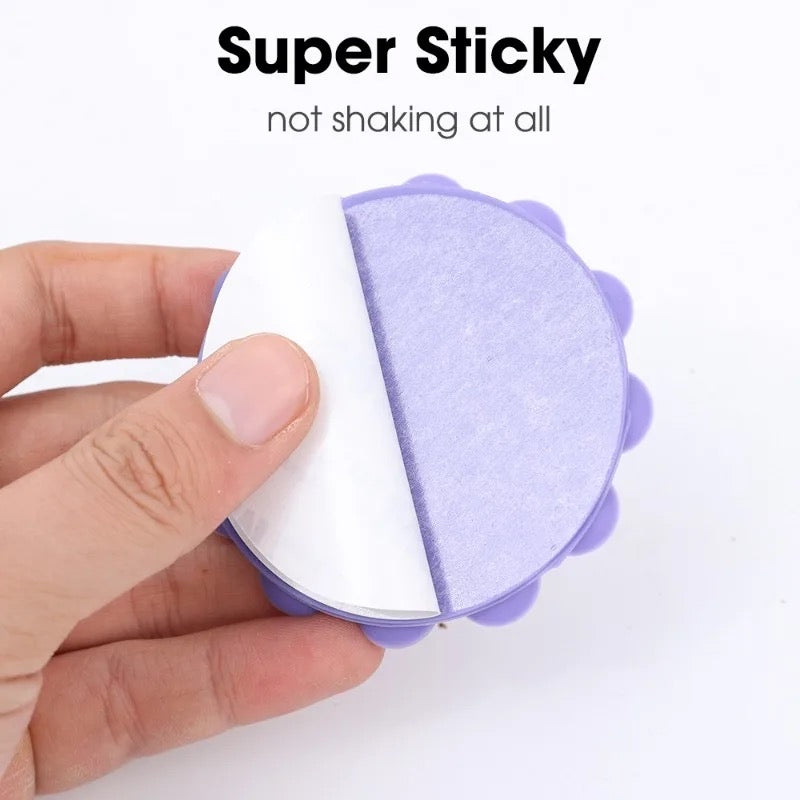 Round Single sided Sticky grippy