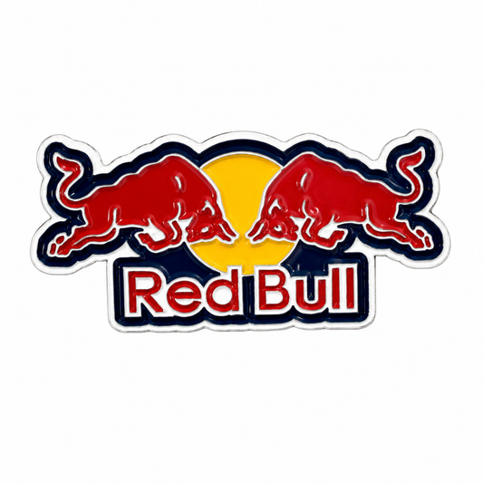 Red Bull Logo – Metal Phone Charm Sticker
