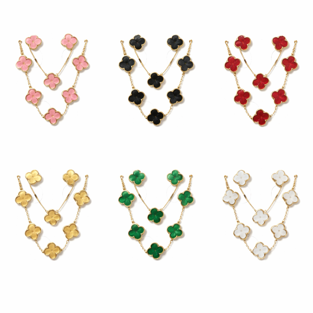 Vancleef set 15mm flower