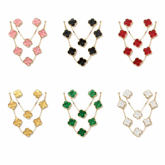 Vancleef set 15mm flower