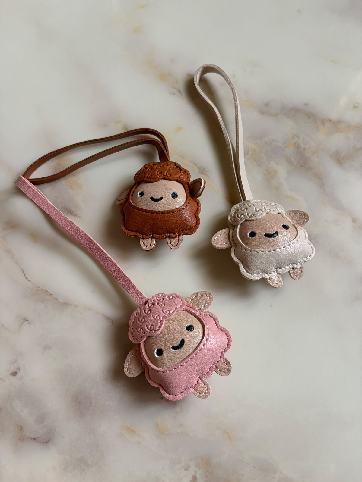Cute Sheep Bag Keychain