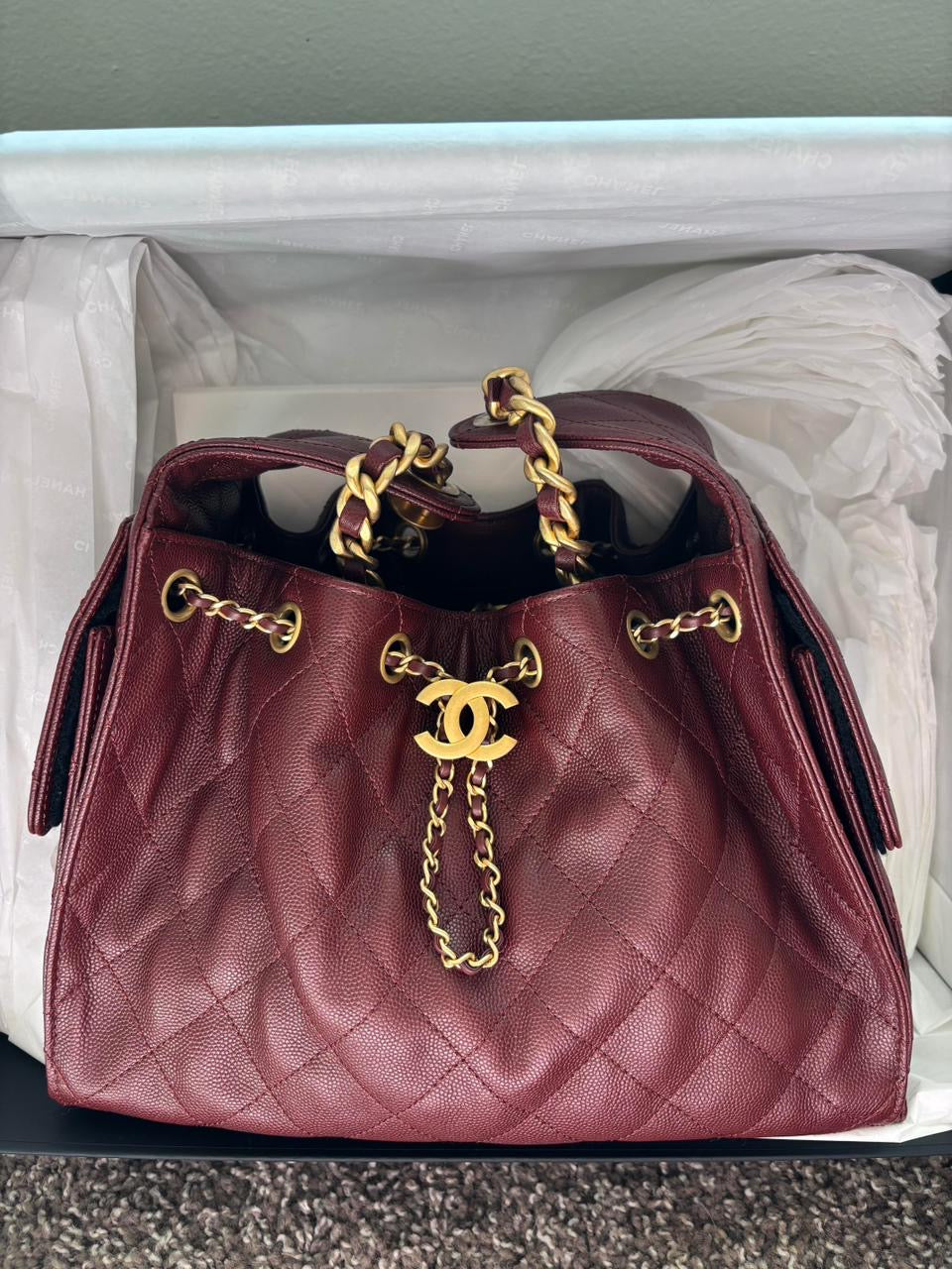 Chanel 25 Handbag medium size(With Box & Proper Packaging)