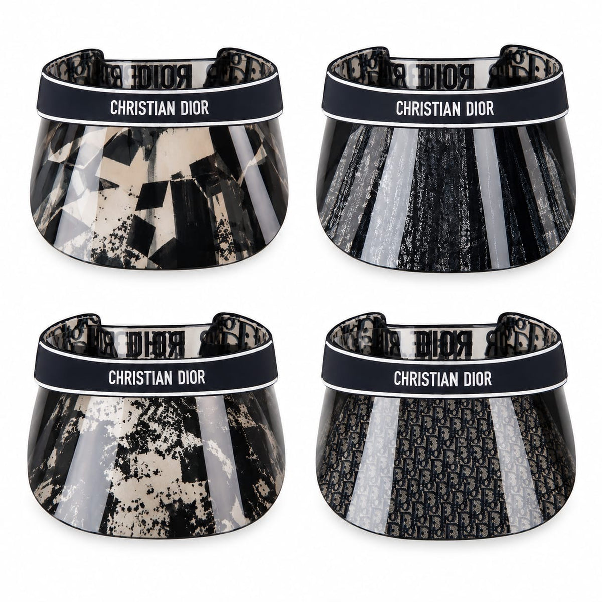Dior Printed Sport Visor cap
