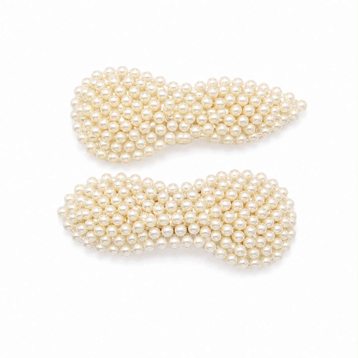 2pc pearl hair clips set