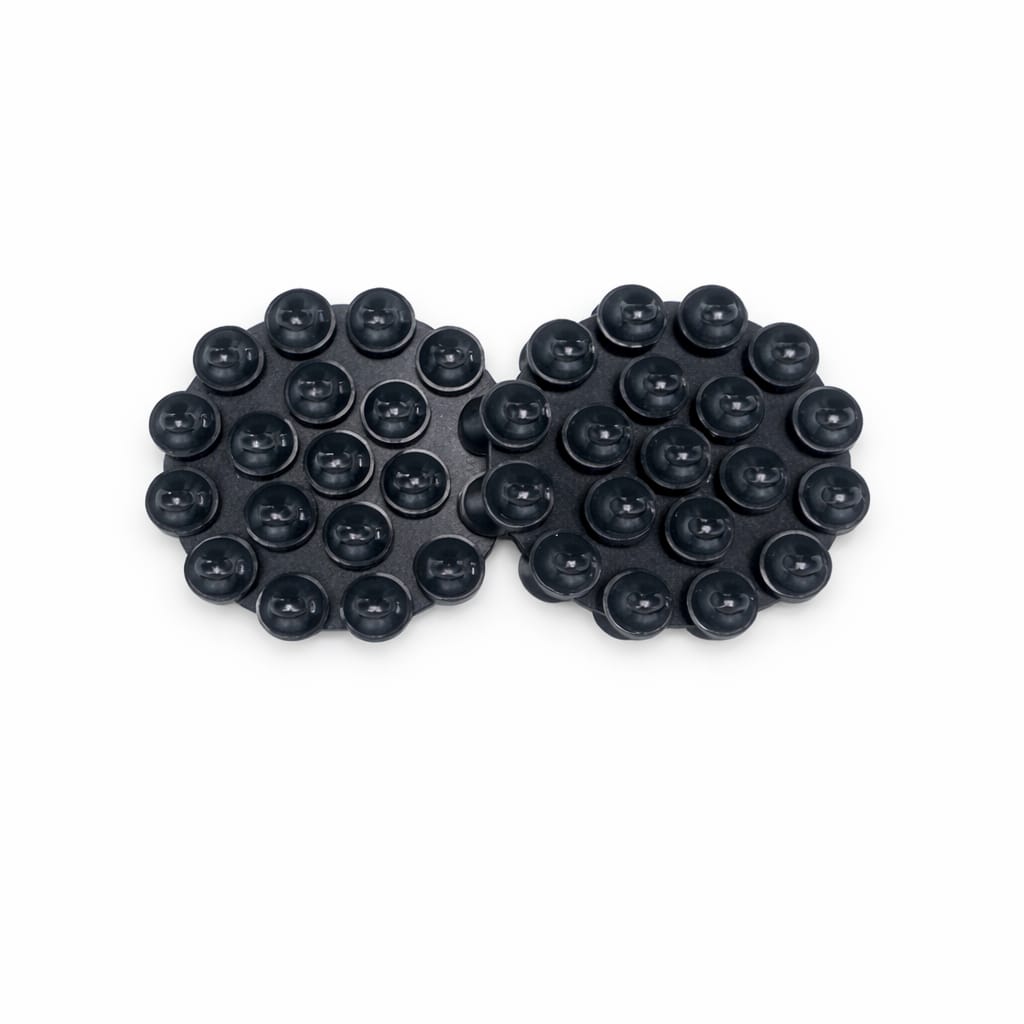 Double sided round sticky grippy