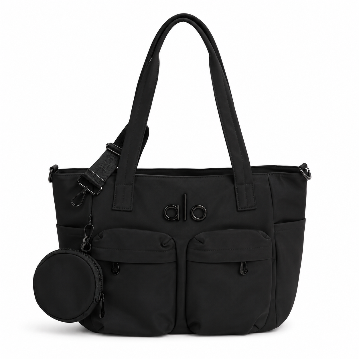 Alo yoga iconic shopper tote bag with long strap (with entire box packaging)