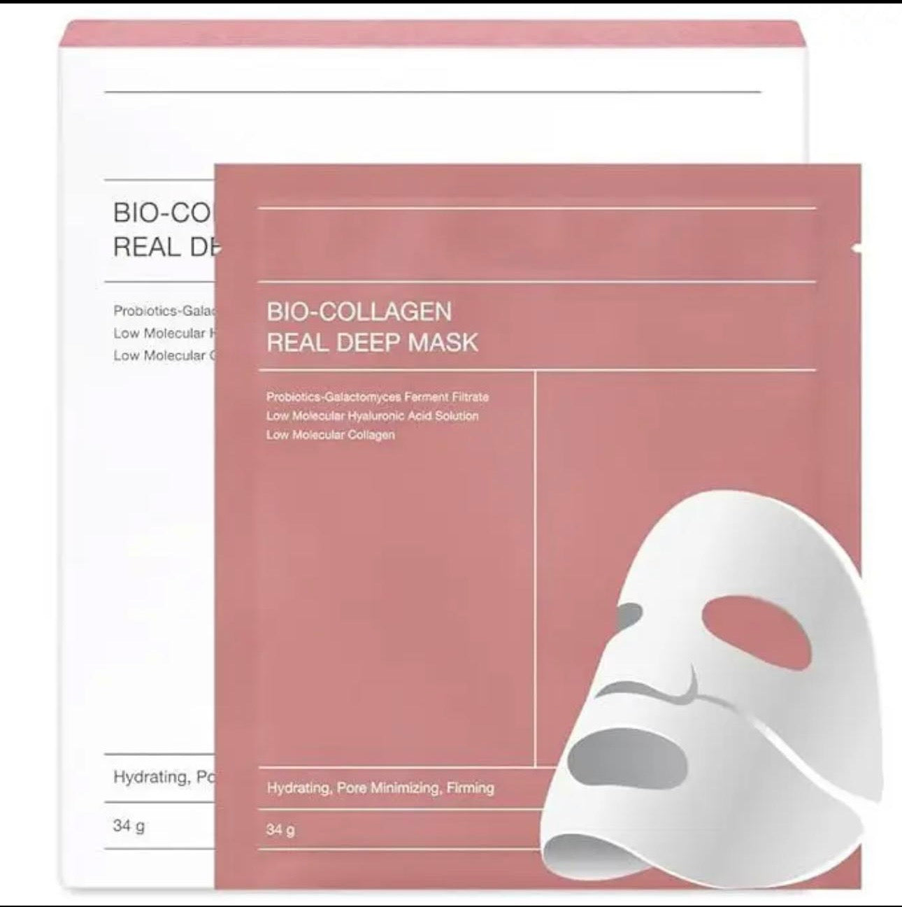 4pcs  Bio collagen mask with box