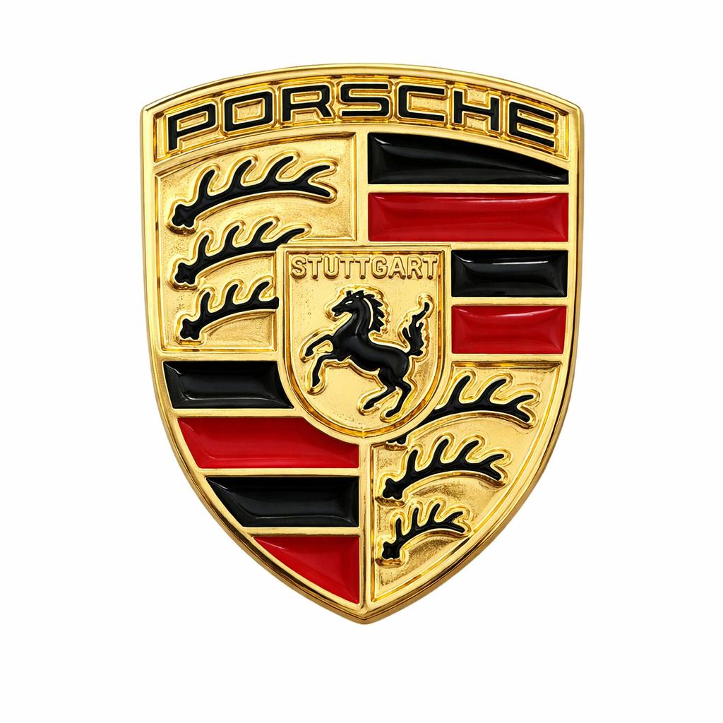 Porsche – Metal Phone Charm Sticker
