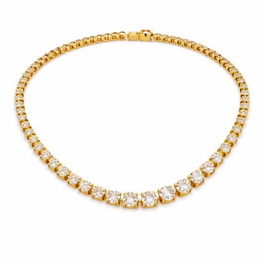 Studded necklace
