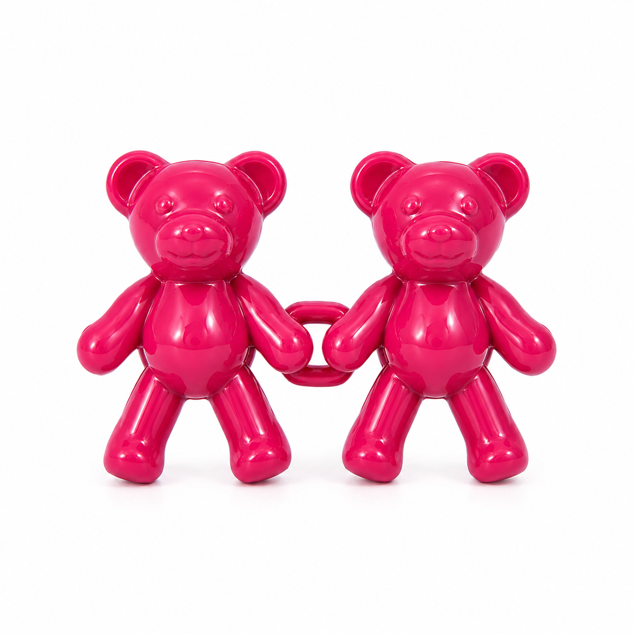 Teddy Bear Denim Charm
 🐻