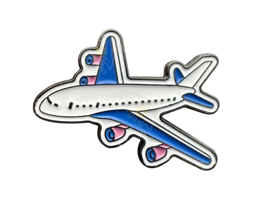 Airplane – 35×26mm Metal Phone Sticker