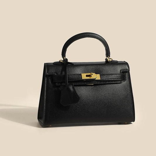 Black Mini Kelly Birkin Bag (In Stock)