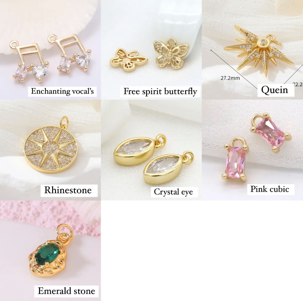 Earring charms