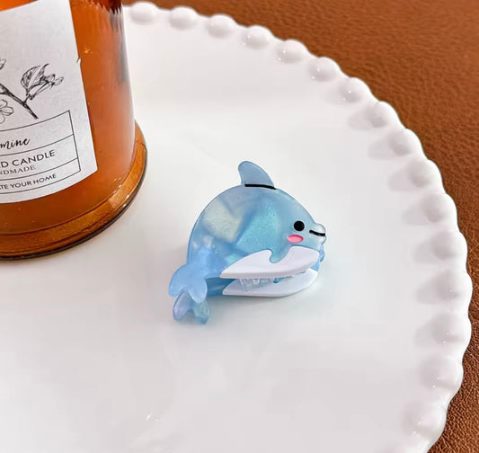 Sparkle the Dolphin Hair claw (IMMEDIATE DELIVERY AVAILABLE)