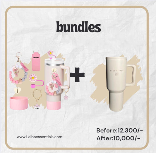 BEIGE TREK TUMBLER BUNDLE