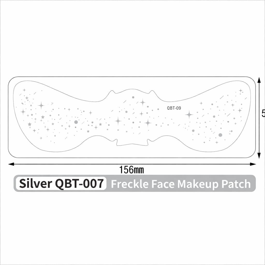 Freckles face makeup patches