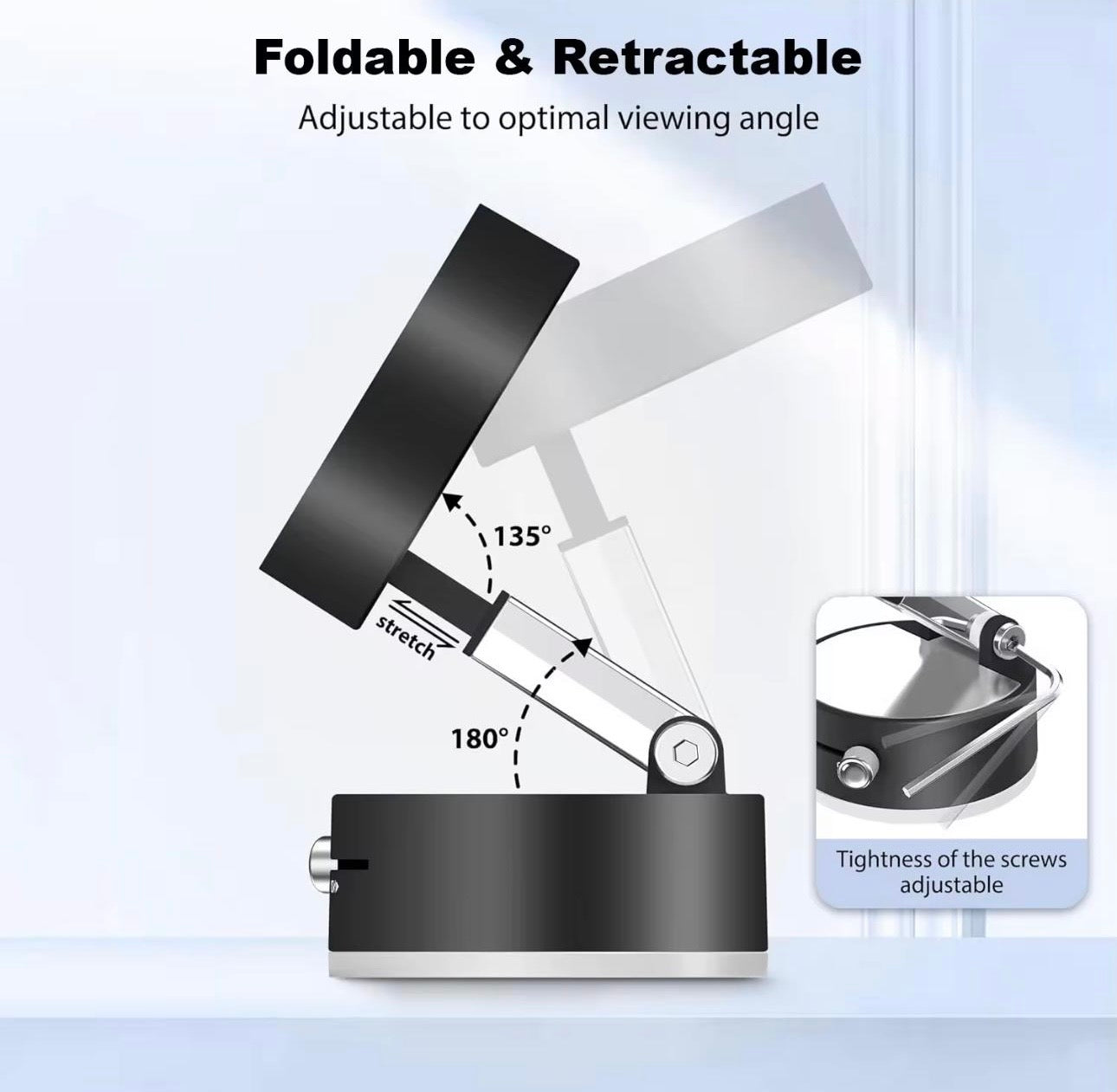MagSafe-compatible magnetic phone holder/stand
