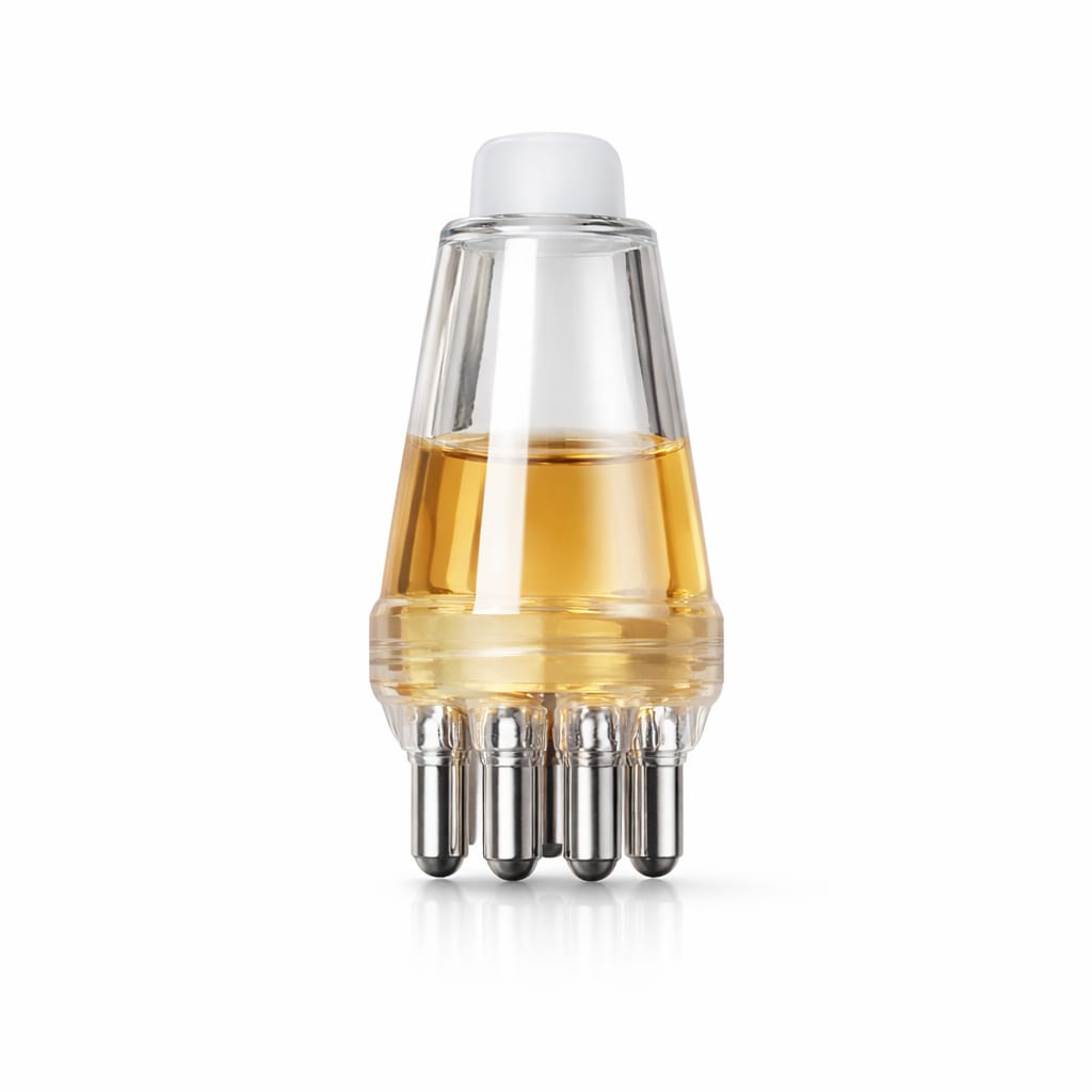 Mini scalp hair oil roller