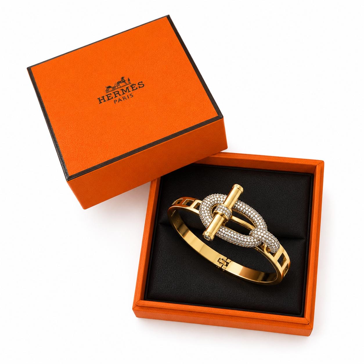 Hermes Bracelet (With box & Proper Brand packaging)