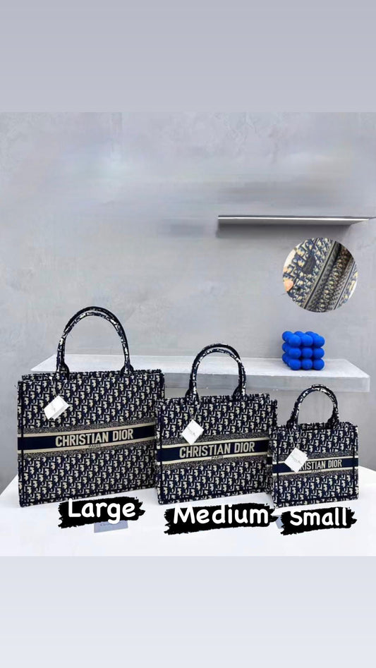 Dark blue Dior tote bag (pre order)