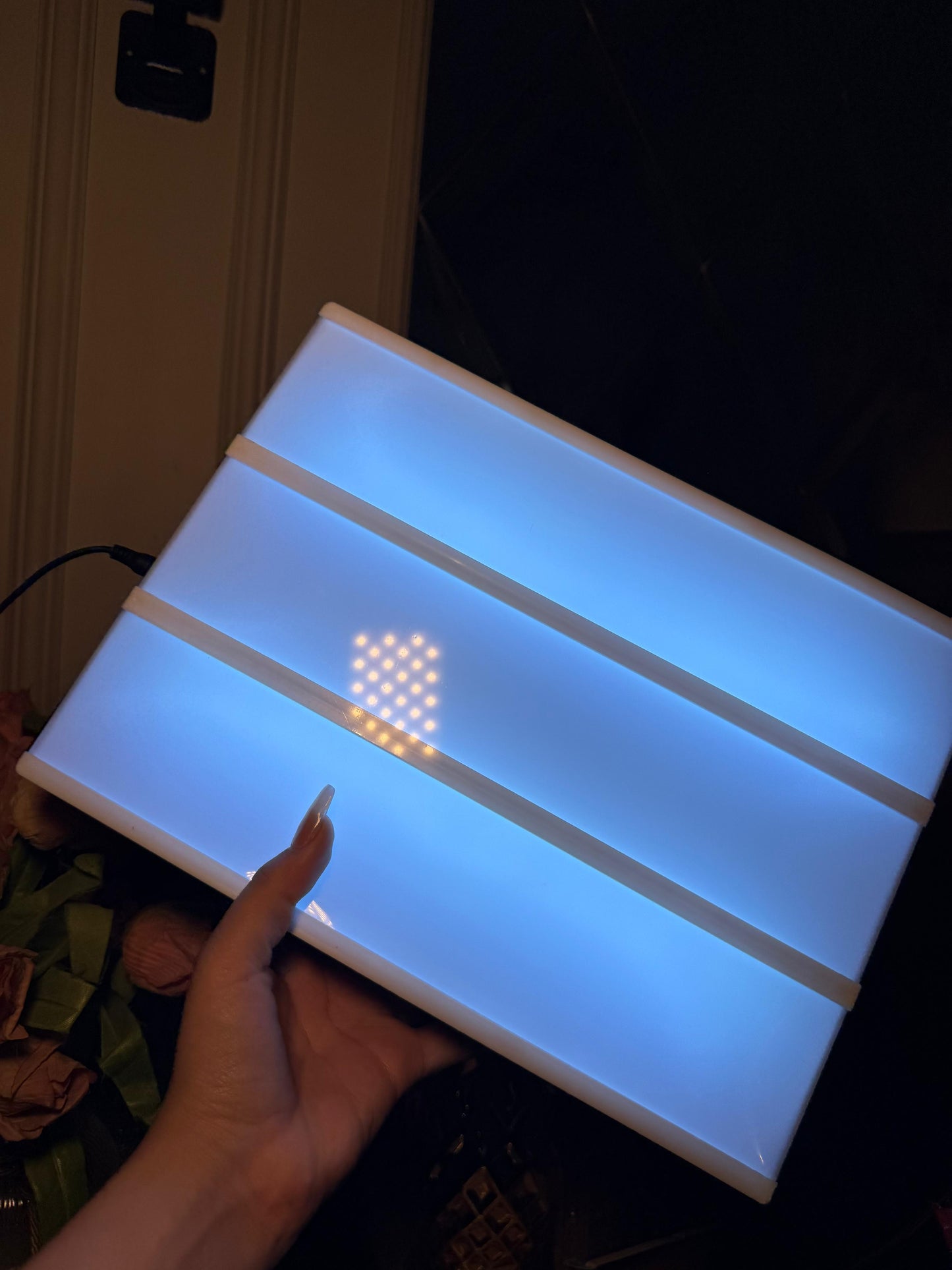 Led message light box