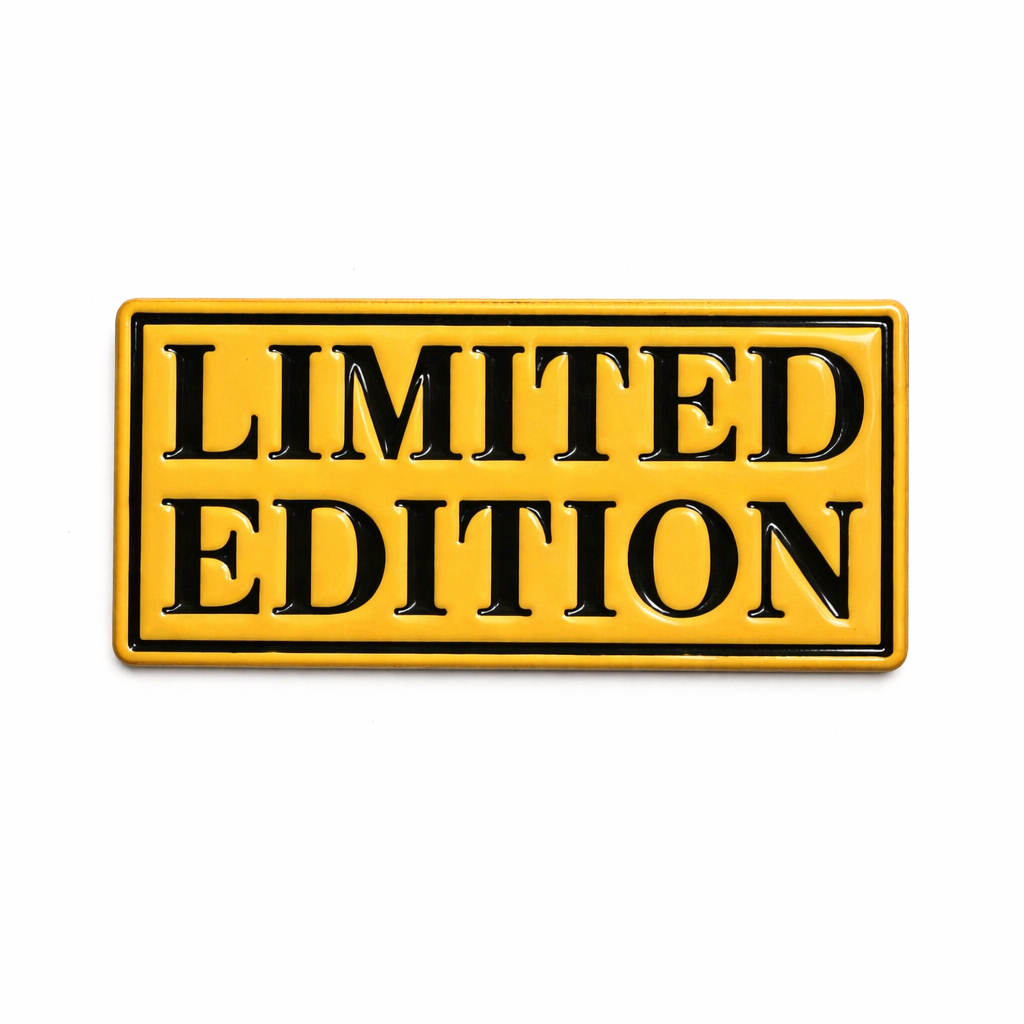 Limited Edition Badge – Metal Phone Charm Sticker