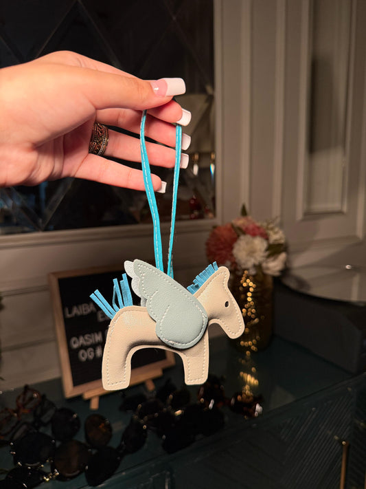 Sky breeze Horse-shaped winged bag charms (IMMEDIATE DELIVERY AVAILABLE)