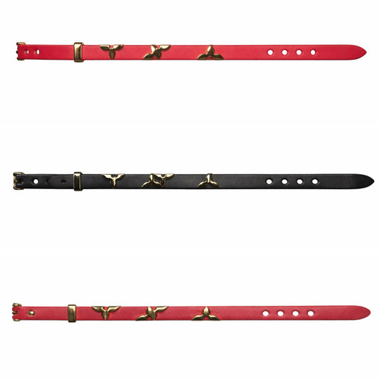 Louis Vuitton Monogram Leather Bracelet