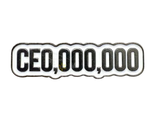 CEO,000,000 – 32×14mm  Metal Phone Sticker