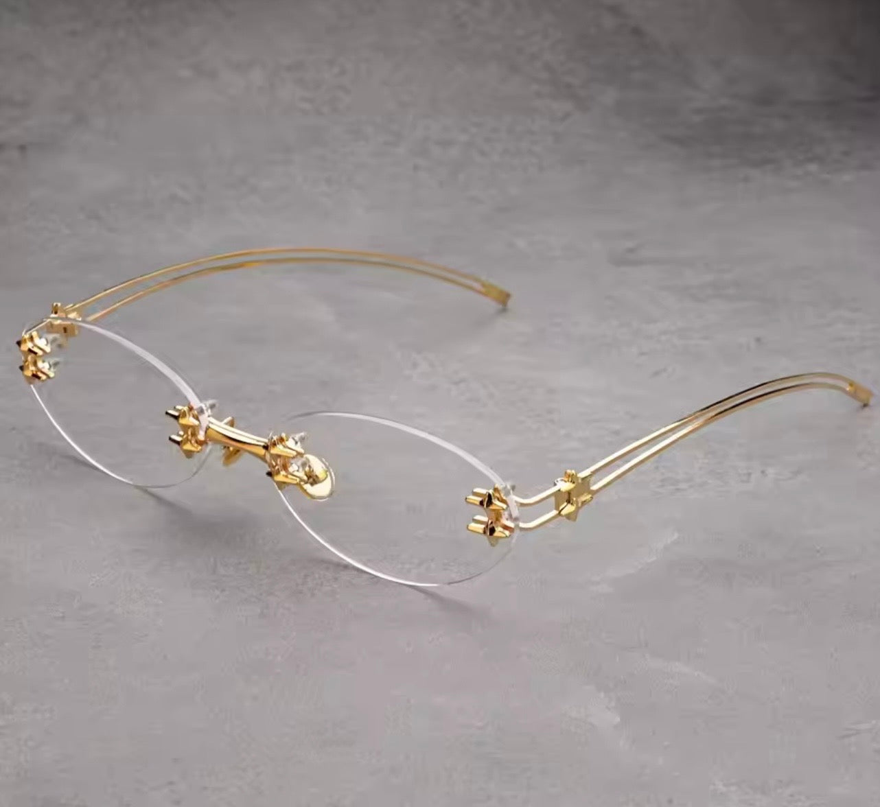 Transparent Retro Glasses (15-20 days delivery time)