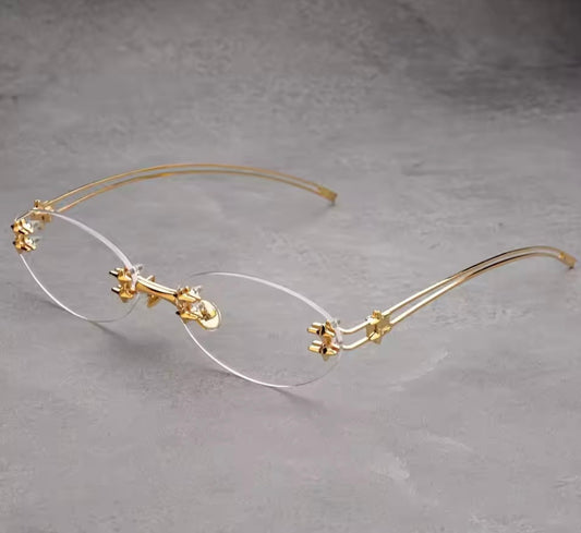 Transparent Retro Glasses (15-20 days delivery time)