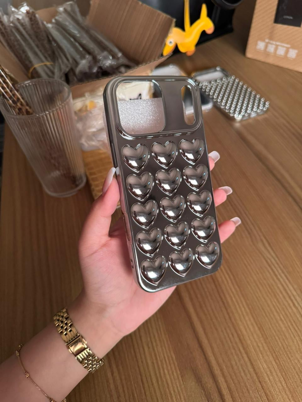 Chrome Heart Phone Case